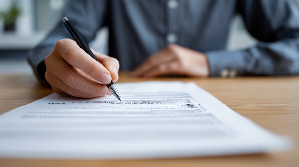 Popunjavanje dokumenta kao deo pripreme za prijavu na posao bez prethodnog radnog iskustva