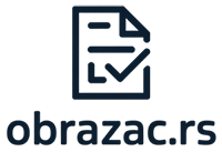 Logo obrazac.rs