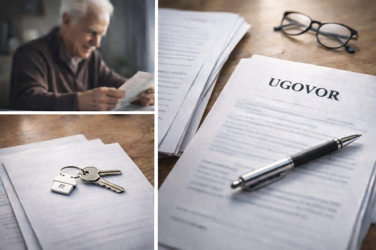 Ugovor o doživotnom izdržavanju – prava, obaveze, raskid i primer ugovora